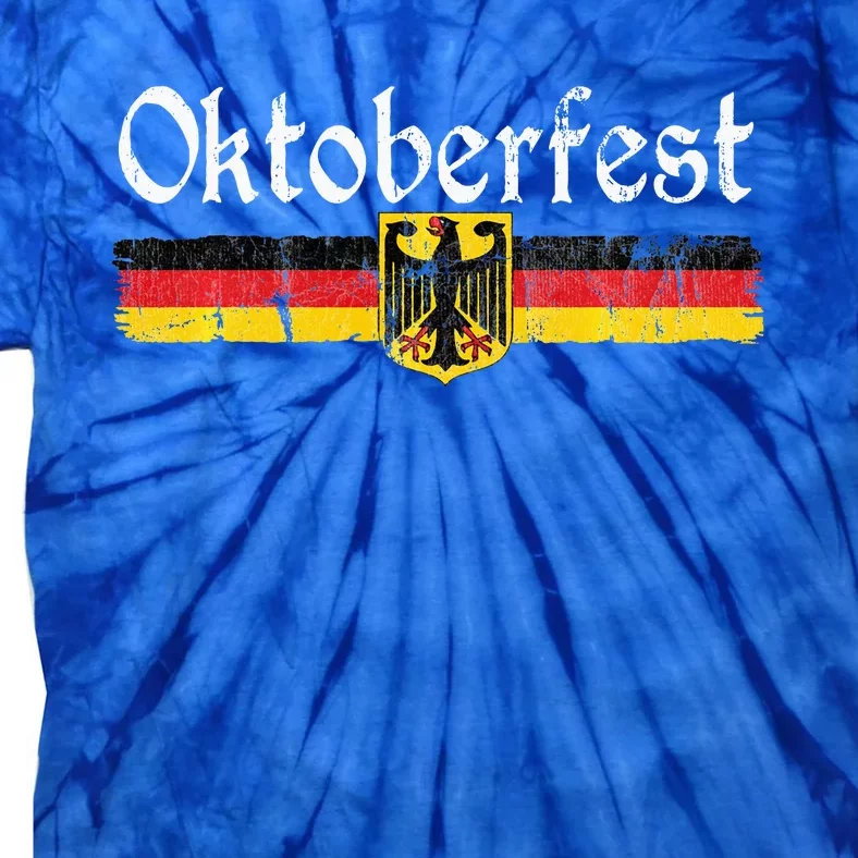 Oktoberfest German Beer German Flag Sweat Tie-Dye T-Shirt