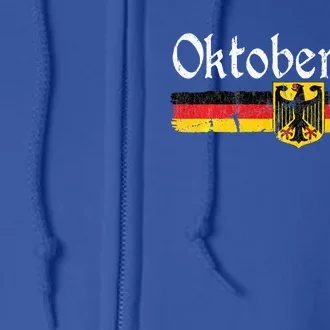 Oktoberfest German Beer German Flag Sweat Full Zip Hoodie