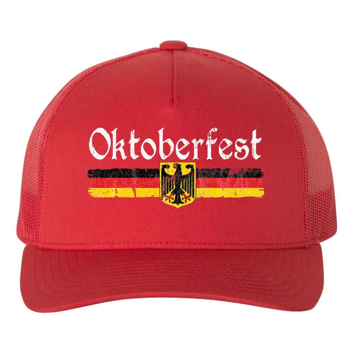 Oktoberfest German Beer German Flag Sweat Yupoong Adult 5-Panel Trucker Hat