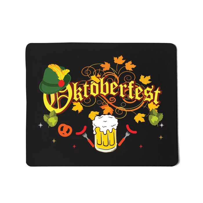 Oktoberfest German Beer Festival October Mousepad