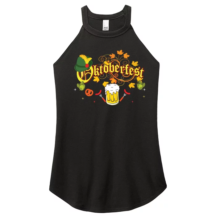 Oktoberfest German Beer Festival October Women’s Perfect Tri Rocker Tank