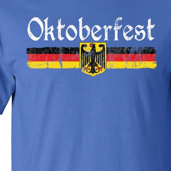 Oktoberfest German Beer Vintage German Flag Tall T-Shirt