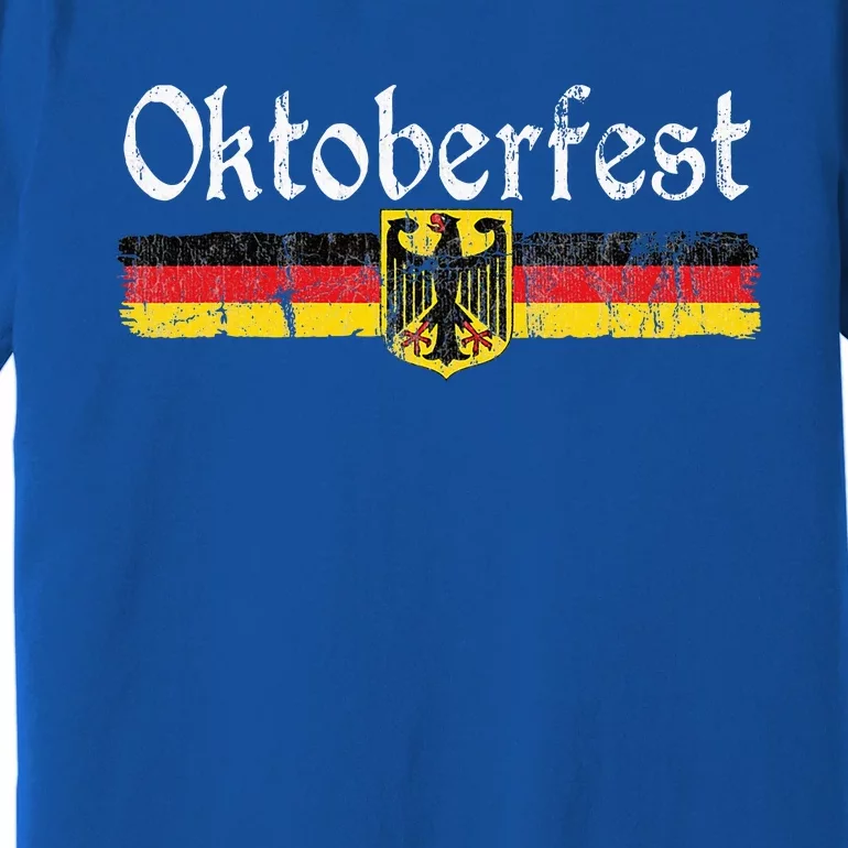 Oktoberfest German Beer Vintage German Flag Premium T-Shirt