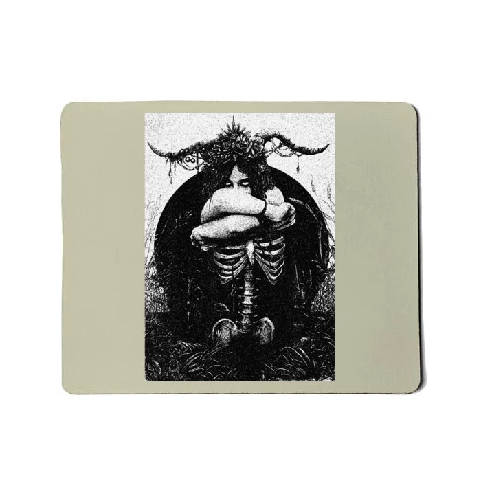 Occult Gothic Black Metal Dark Aesthetic Goth Mousepad