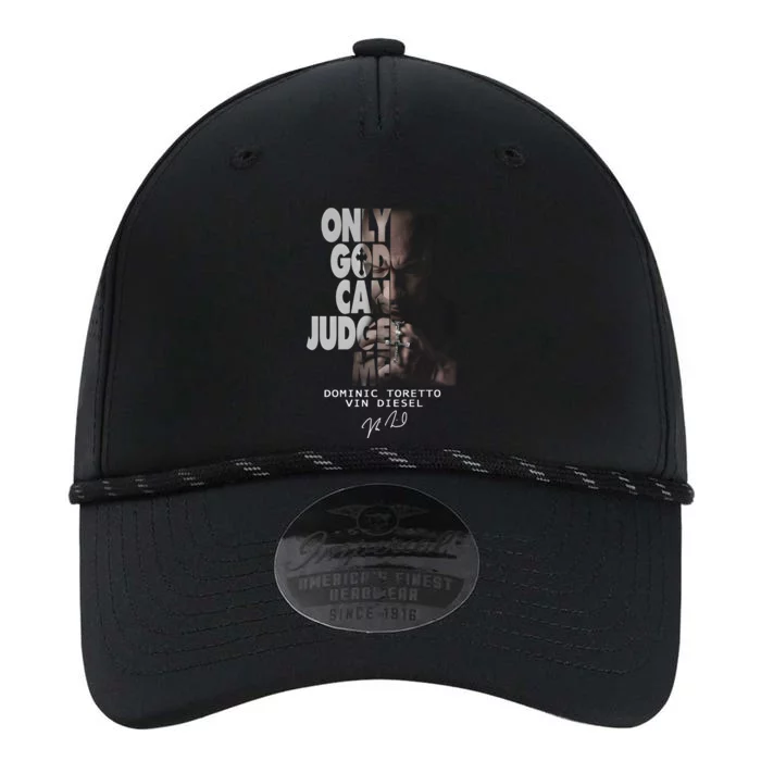 Only God Can Judge Me Dominic Toretto Vin Diesel Performance The Dyno Cap