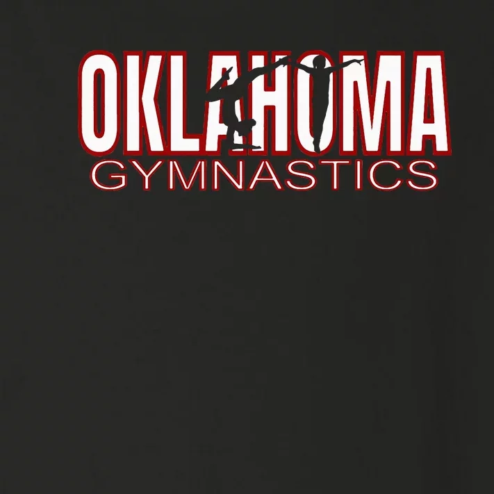 Oklahoma Gymnastics Competition Gymnast Tumbling Girl Gift Toddler Long Sleeve Shirt