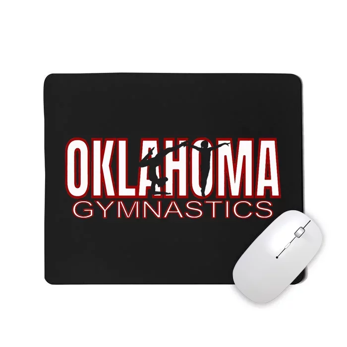 Oklahoma Gymnastics Competition Gymnast Mousepad