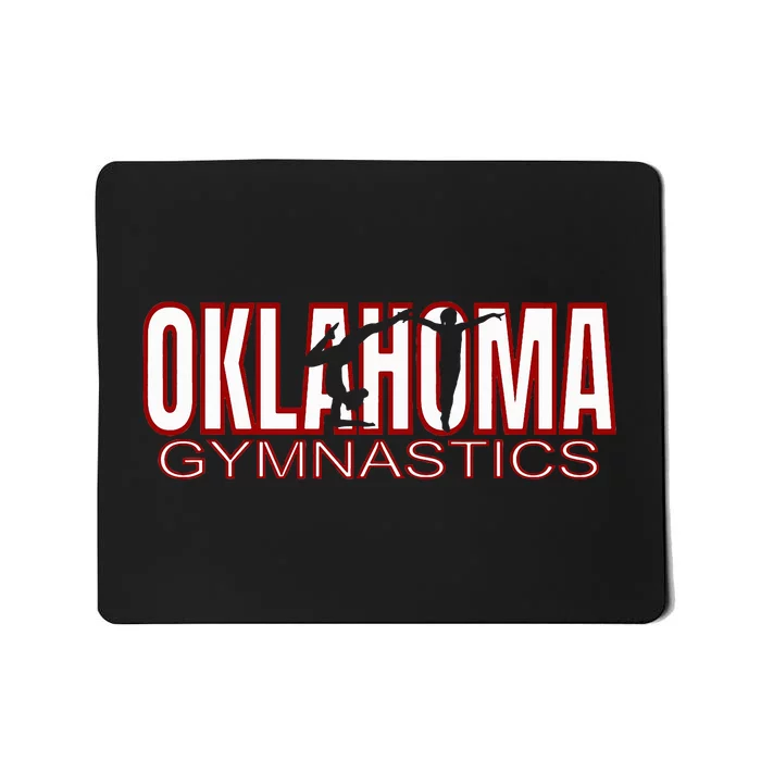 Oklahoma Gymnastics Competition Gymnast Mousepad