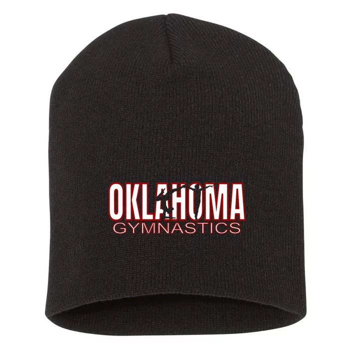 Oklahoma Gymnastics Competition Gymnast Short Acrylic Beanie