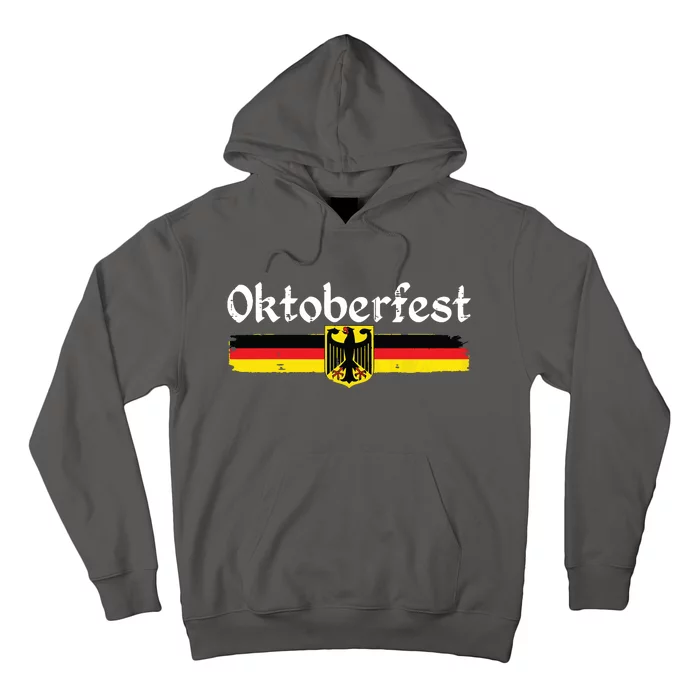 Oktoberfest German Drinking Vintage German Flag Hoodie