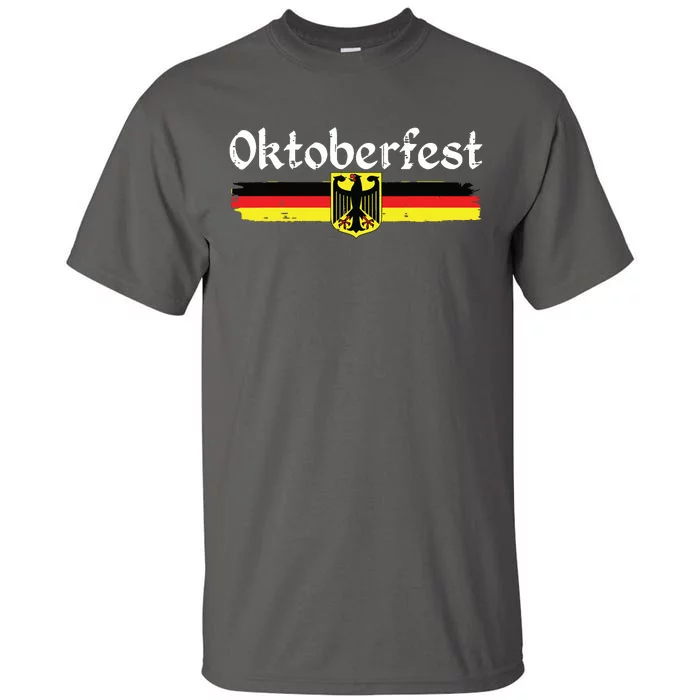 Oktoberfest German Drinking Vintage German Flag Tall T-Shirt