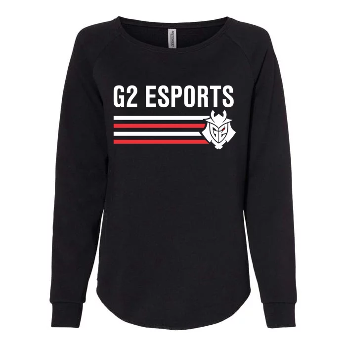 Official G2 Esports Gift Womens California Wash Sweatshirt