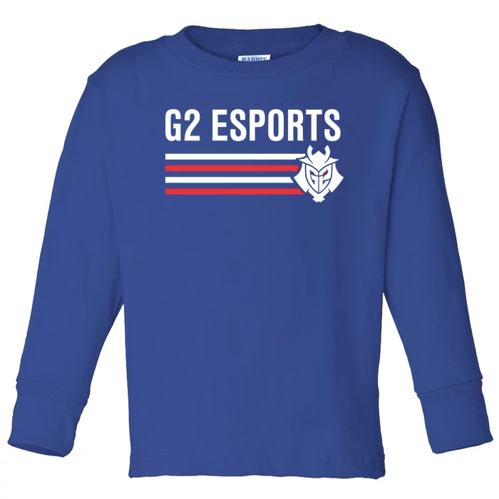 Official G2 Esports Gift Toddler Long Sleeve Shirt