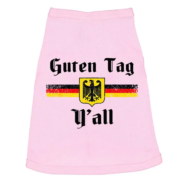 Oktoberfest German Flag Eagle Prost Guten Tag Yall Doggie Tank