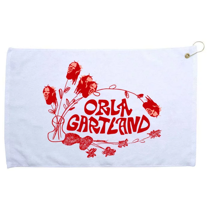 Orla Gartland Flower Grommeted Golf Towel