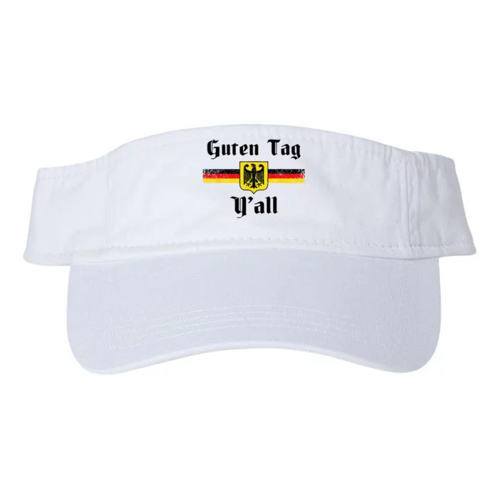 Oktoberfest German Flag Eagle Prost Guten Tag YAll Fun Idea Valucap Bio-Washed Visor