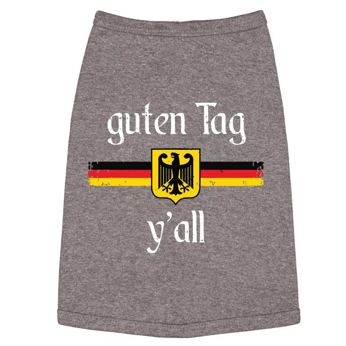 Oktoberfest German Flag Eagle Prost Guten Tag YAll Doggie Tank