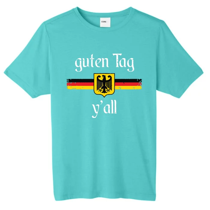 Oktoberfest German Flag Eagle Prost Guten Tag YAll ChromaSoft Performance T-Shirt