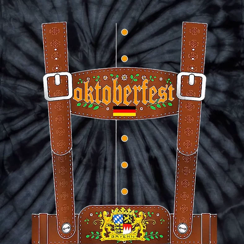 Oktoberfest German Festival Costume Tie-Dye T-Shirt