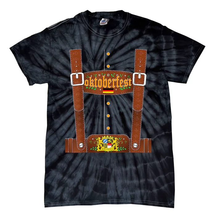 Oktoberfest German Festival Costume Tie-Dye T-Shirt