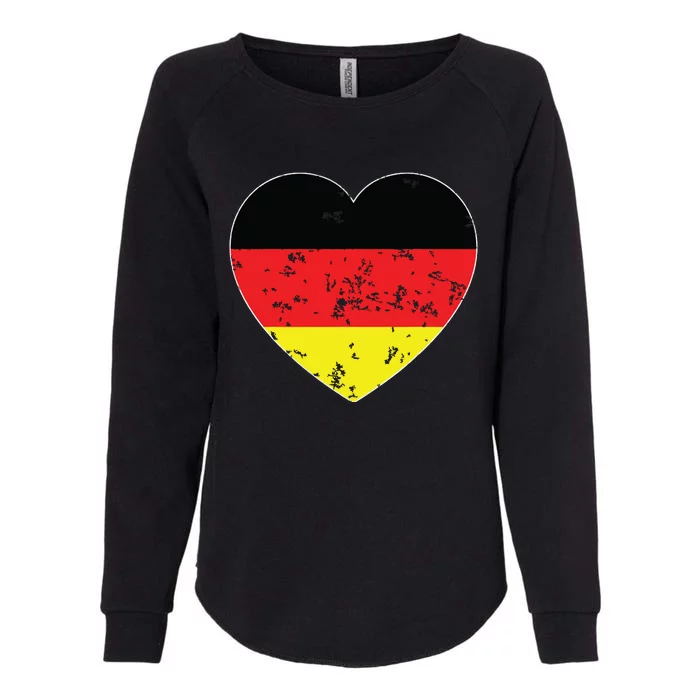 Oktoberfest German Flag Heart Germany Gift Mom Wife Womens California Wash Sweatshirt