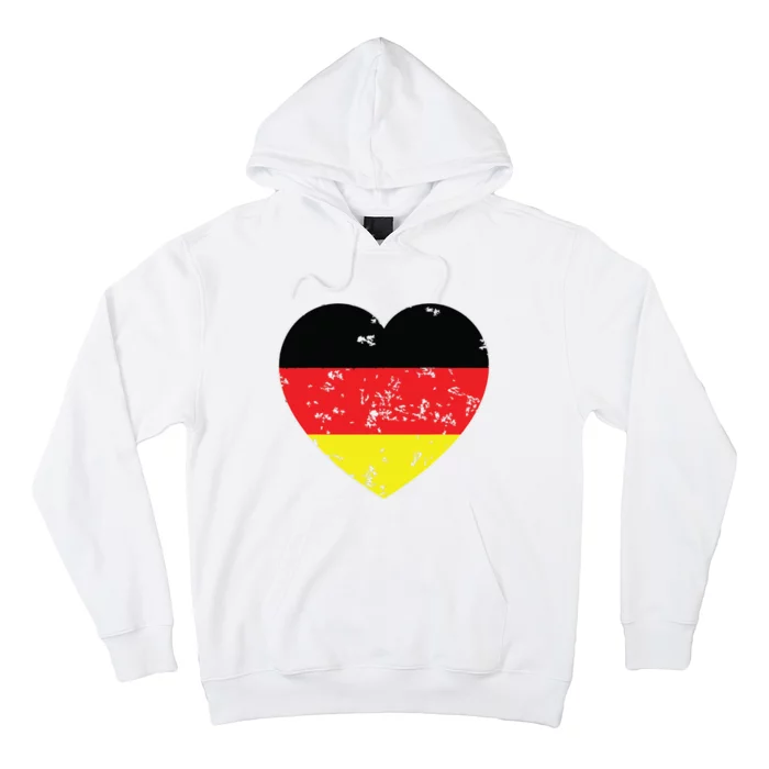 Oktoberfest German Flag Heart Germany Gift Mom Wife Hoodie