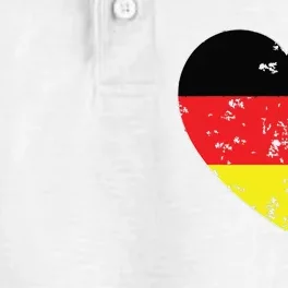 Oktoberfest German Flag Heart Germany Gift Mom Wife Dry Zone Grid Performance Polo