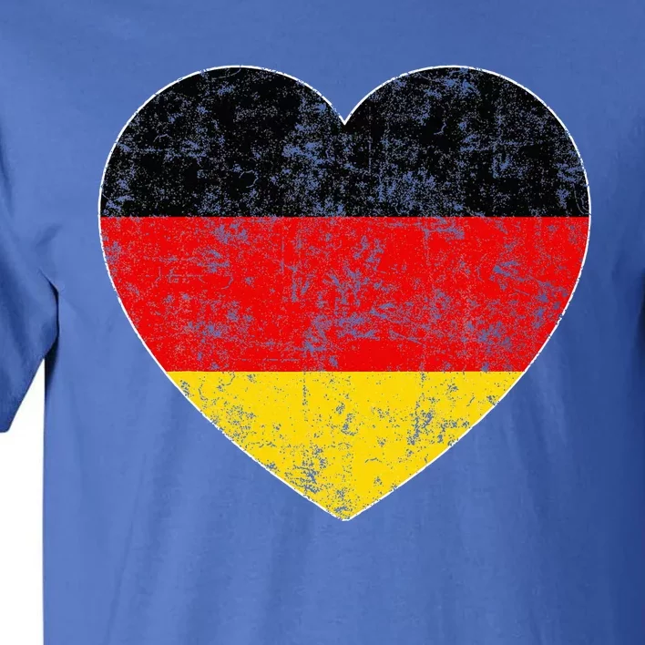 Oktoberfest German Flag Heart Germany Gift Mom Wife Tall T-Shirt