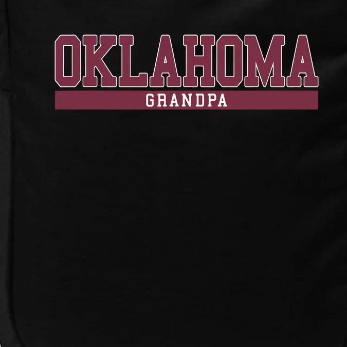 Oklahoma Grandpa Funny Impact Tech Backpack