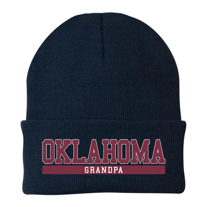 Oklahoma Grandpa Funny Knit Cap Winter Beanie