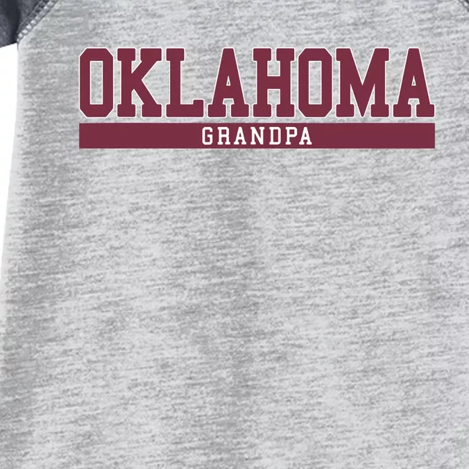 Oklahoma Grandpa Funny Infant Baby Jersey Bodysuit