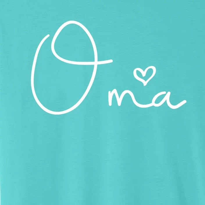 Oma Ger Grandma Mother's Day Christmas Birthday Gift ChromaSoft Performance T-Shirt