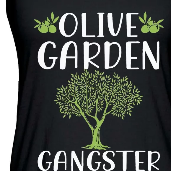 Olive Garden Gardening  Olive Ladies Essential Flowy Tank