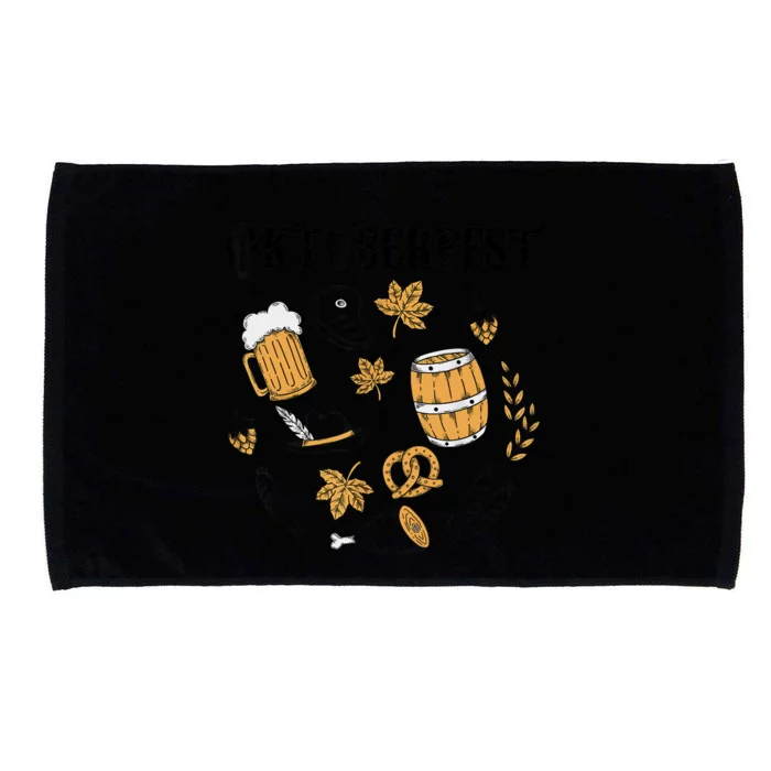 Oktoberfest German Germany Octoberfest Microfiber Hand Towel