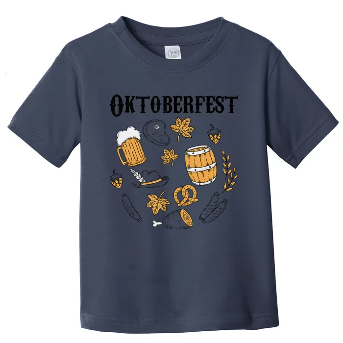 Oktoberfest German Germany Octoberfest Toddler T-Shirt