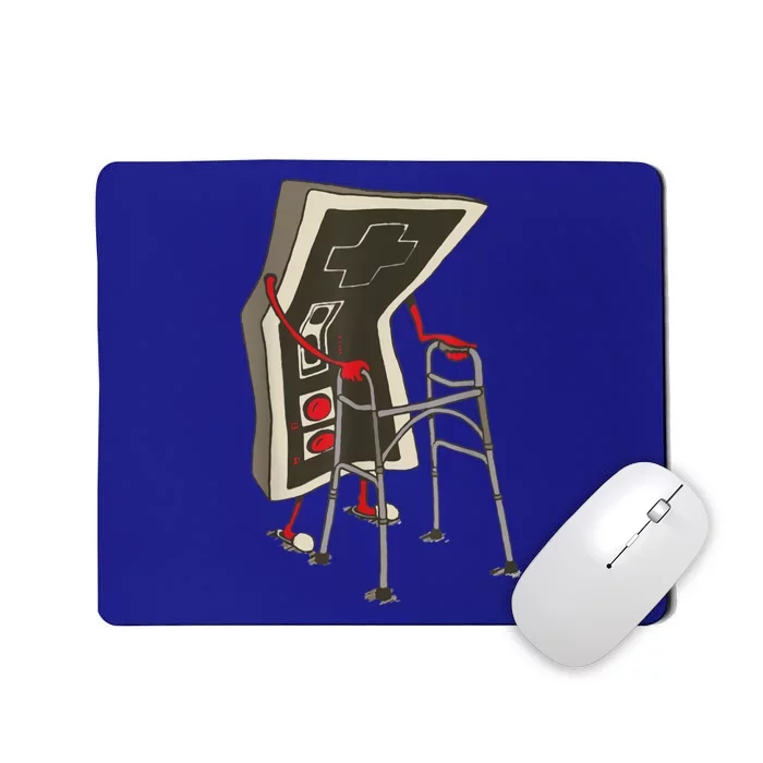 Old Gamer Gift Retro Video Game Old Gamer Gift Mousepad