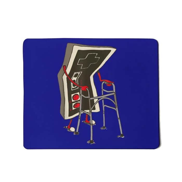 Old Gamer Gift Retro Video Game Old Gamer Gift Mousepad