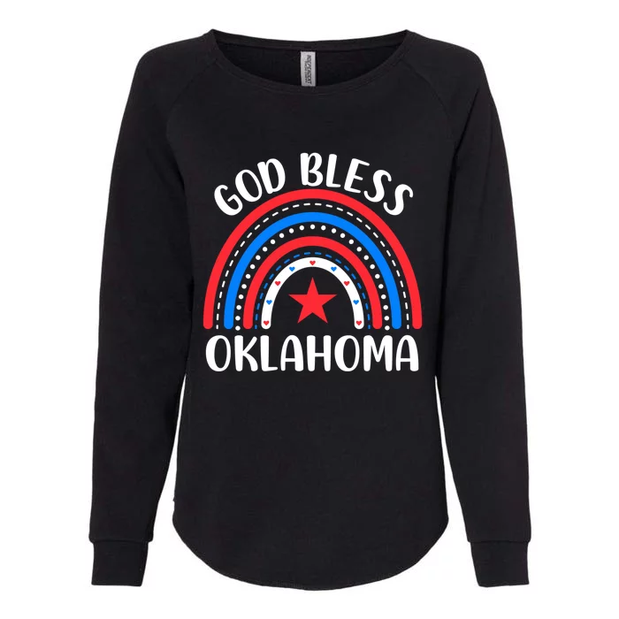 Oklahoma Great Gift I Love Oklahoma Usa Cool Gift Womens California Wash Sweatshirt