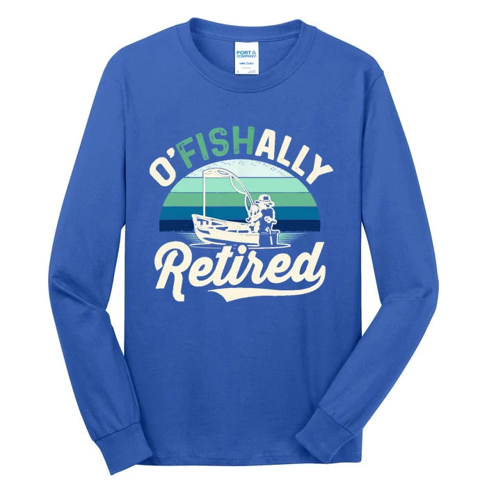 Ocute Giftfishcute Giftally Retired Gift Tall Long Sleeve T-Shirt