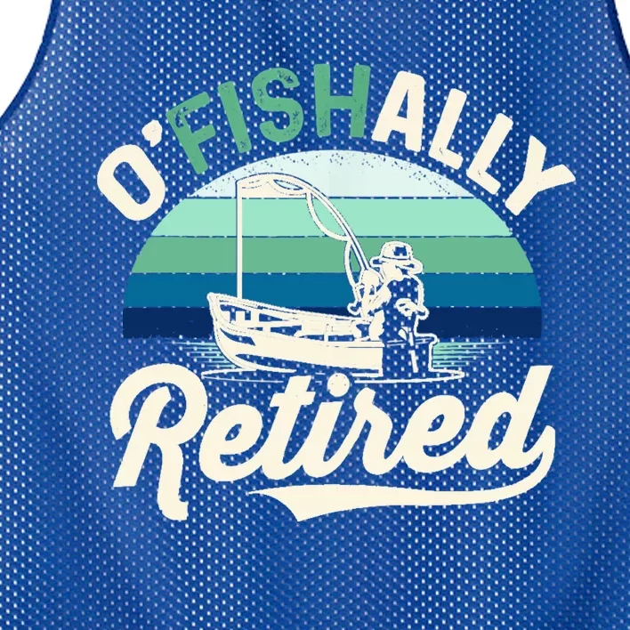 Ocute Giftfishcute Giftally Retired Gift Mesh Reversible Basketball Jersey Tank