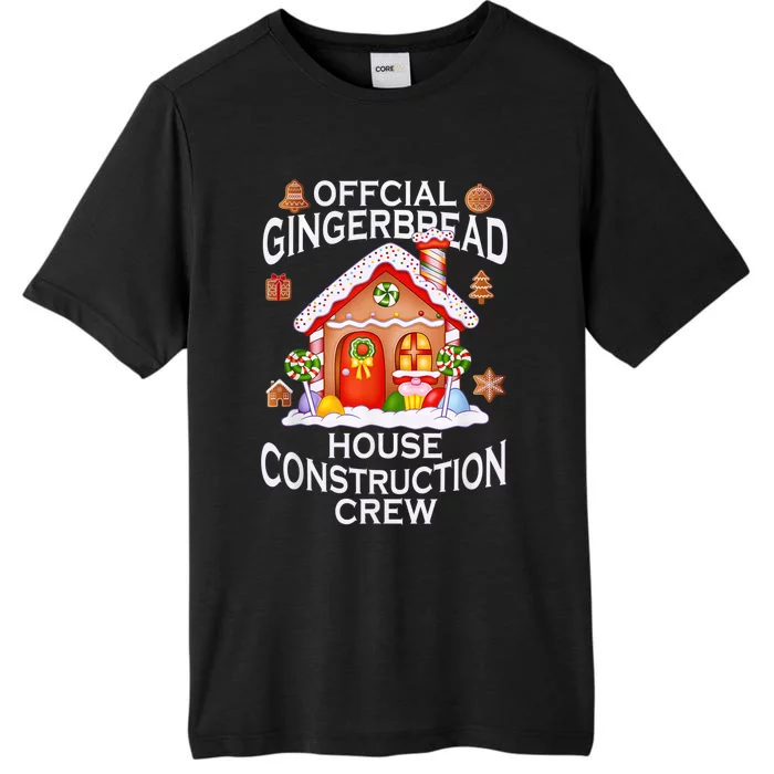 Official Gingerbread House Construction Crew Decorating ChromaSoft Performance T-Shirt