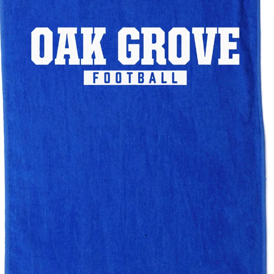 Oak Grove High School Football Platinum Collection Golf Towel