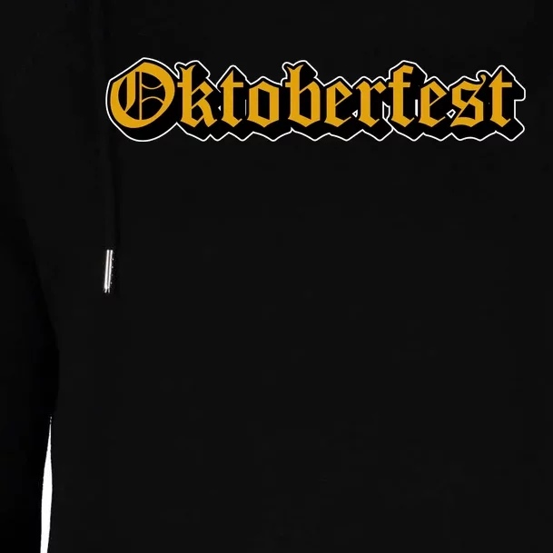 Oktoberfest German Holiday Festive Womens Funnel Neck Pullover Hood