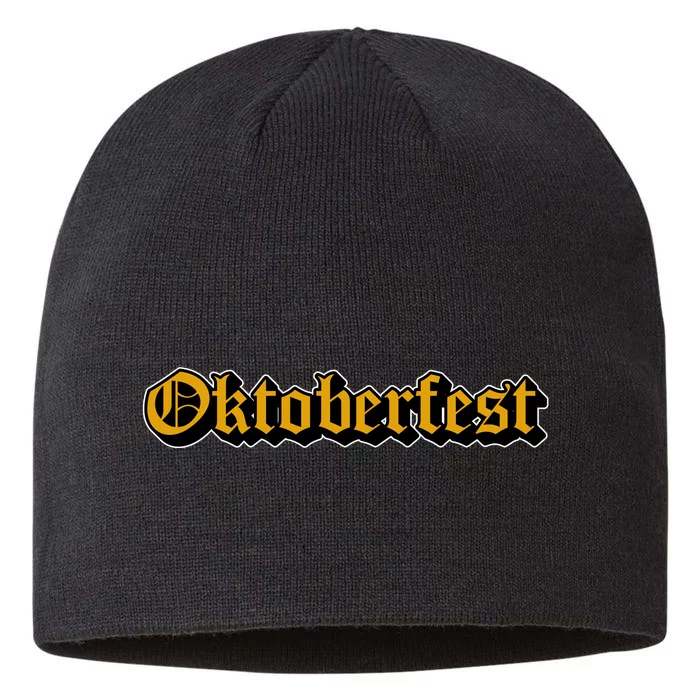 Oktoberfest German Holiday Festive 8 1/2in Sustainable Knit Beanie