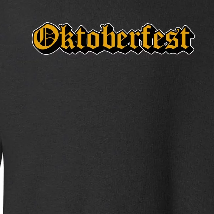 Oktoberfest German Holiday Festive Toddler Sweatshirt