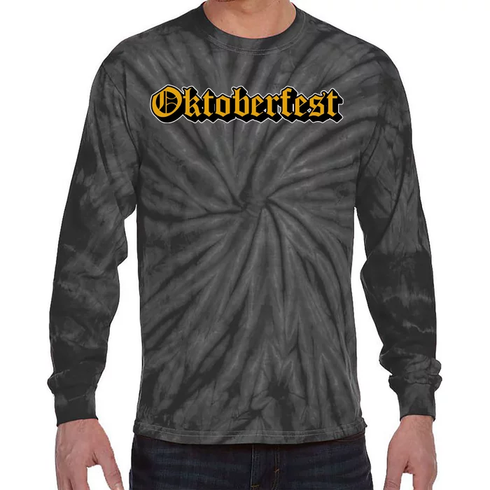 Oktoberfest German Holiday Festive Tie-Dye Long Sleeve Shirt