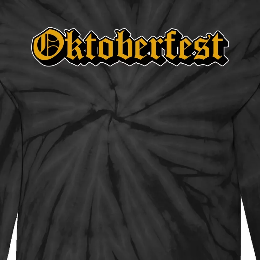 Oktoberfest German Holiday Festive Tie-Dye Long Sleeve Shirt