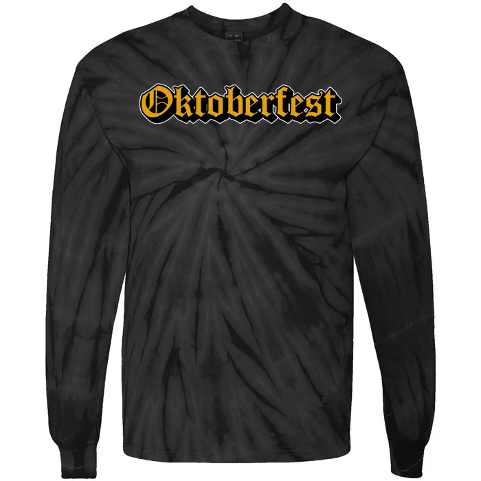 Oktoberfest German Holiday Festive Tie-Dye Long Sleeve Shirt