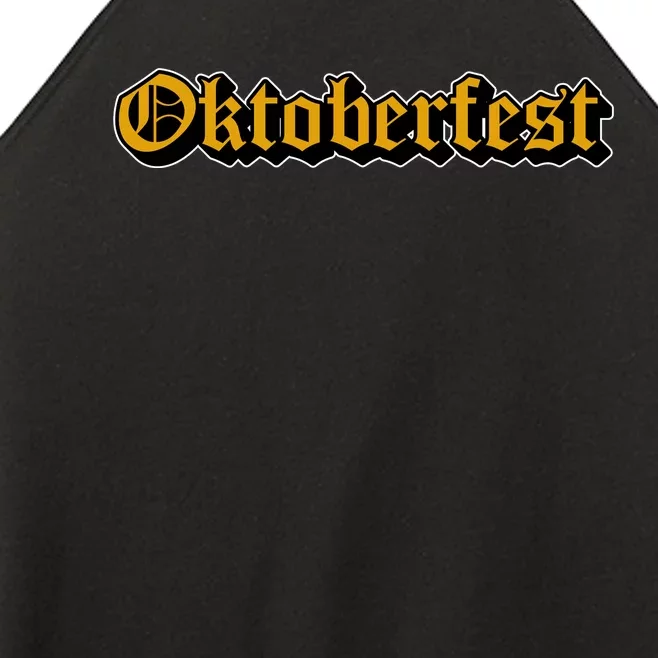 Oktoberfest German Holiday Festive Women’s Perfect Tri Rocker Tank