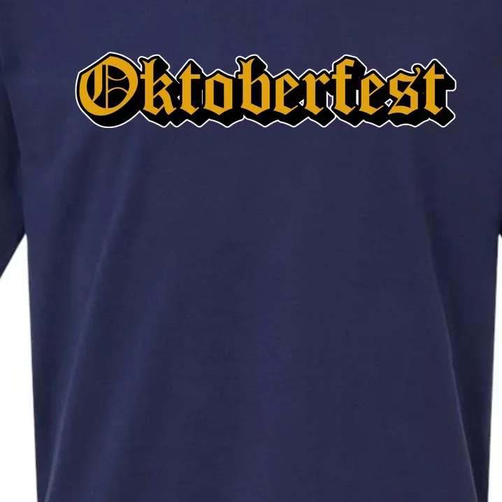 Oktoberfest German Holiday Festive Sueded Cloud Jersey T-Shirt